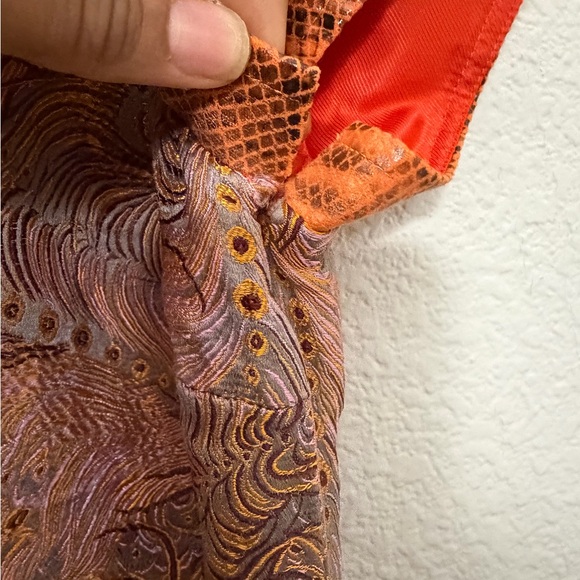 Kim Shui Brocade Mandarin Collar Mini DressStyle: Cheongsam-inspired mini dres - Picture 11 of 16